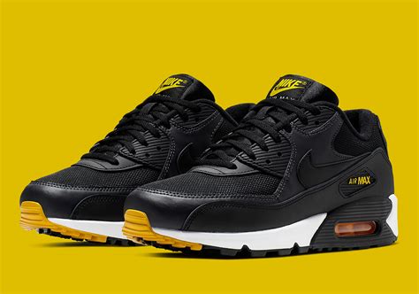 nike air max 90 schwarz gelb gemustert|Nike Air Max 90 retro.